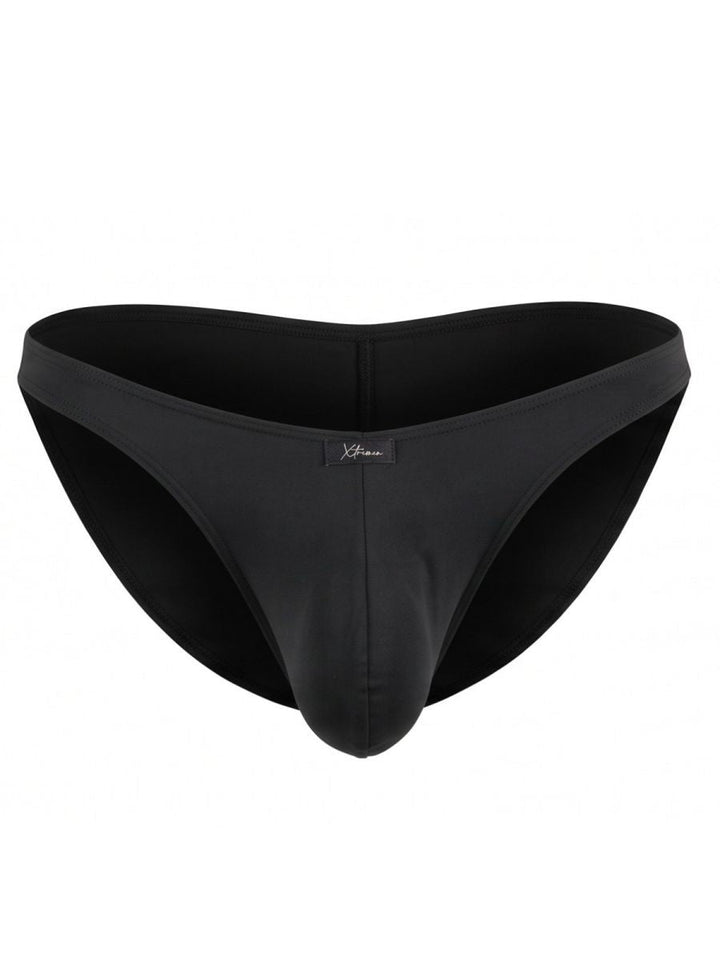 Xtremen Microfiber Bikini for Modern Fit and Sleek Comfort Men's Bikini Brief in Black – men's briefs