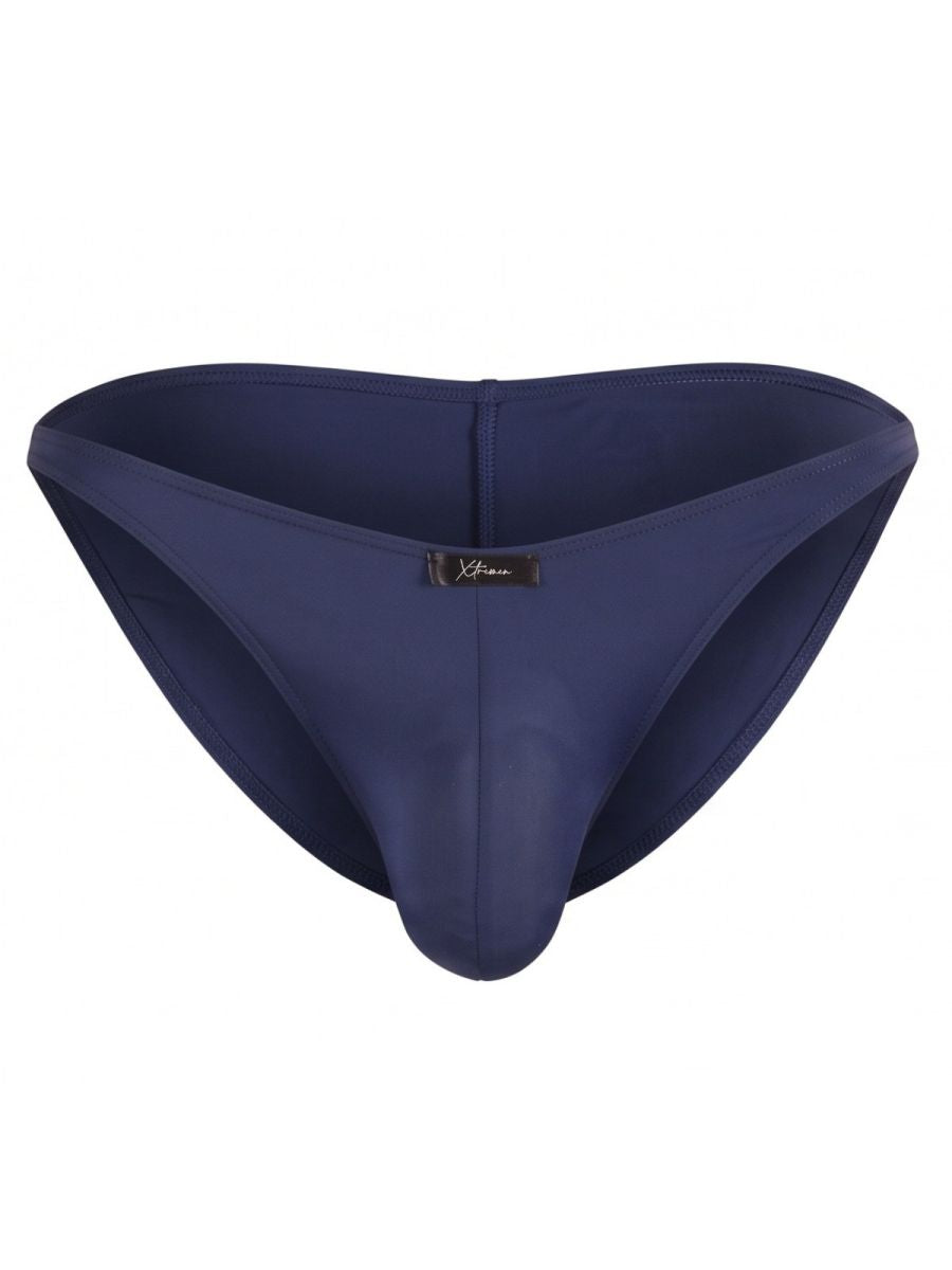 Xtremen Microfiber Bikini for Modern Fit and Sleek Comfort Men's Bikini Brief in Dark Blue – men's briefs