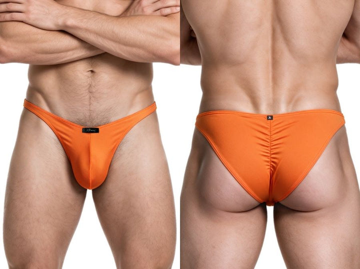 Xtremen Microfiber Bikini for Modern Fit and Sleek Comfort Men's Bikini Brief in Orange – men's briefs