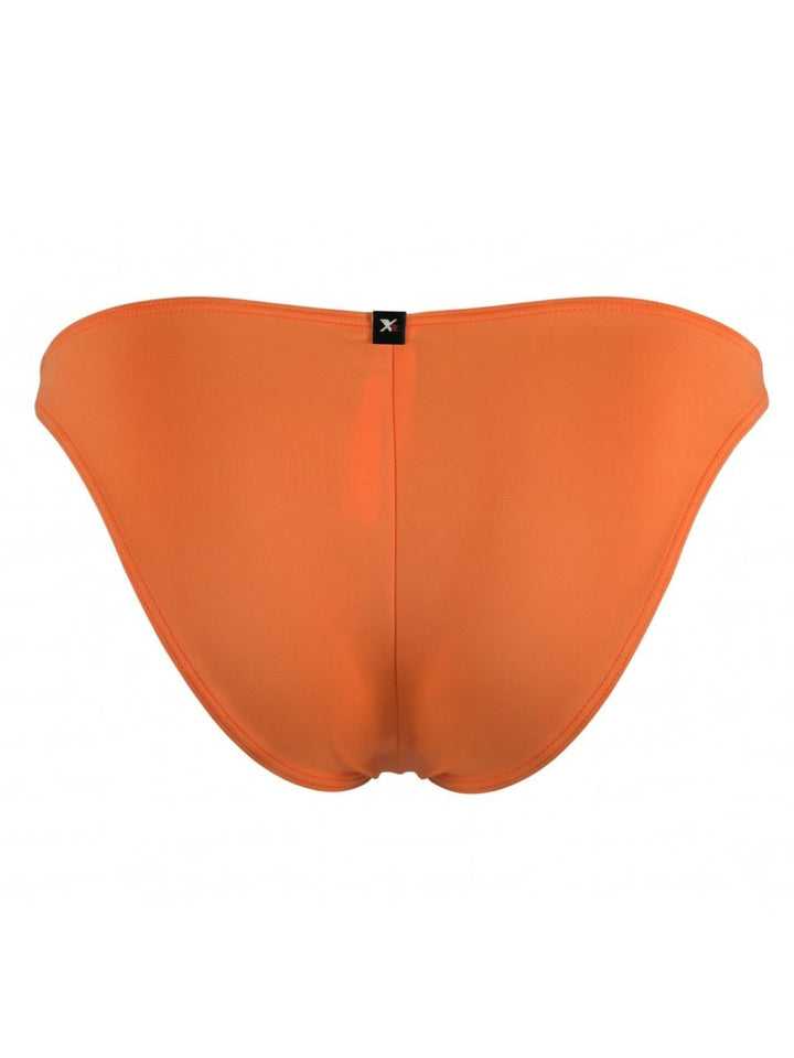 Xtremen Microfiber Bikini for Modern Fit and Sleek Comfort Men's Bikini Brief in Orange – men's briefs