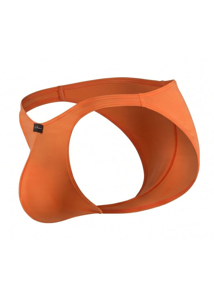 Xtremen Microfiber Bikini for Modern Fit and Sleek Comfort Men's Bikini Brief in Orange – men's briefs