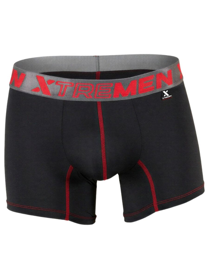 Xtremen Sleek Microfiber Men's Boxer Brief in Black – men's boxer briefs