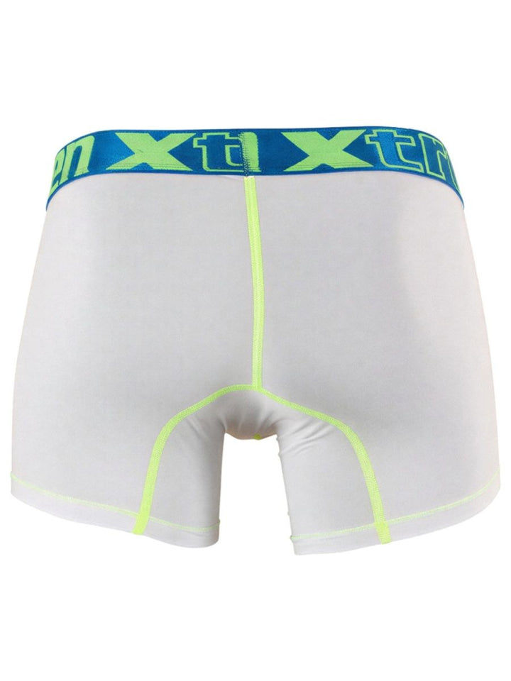 Xtremen Sleek Microfiber Men's Boxer Brief in White – men's boxer briefs