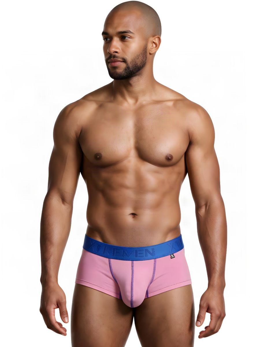 Xtremen Sleek Athletic Microfiber Men's Bikini Brief in Pink – men's briefs