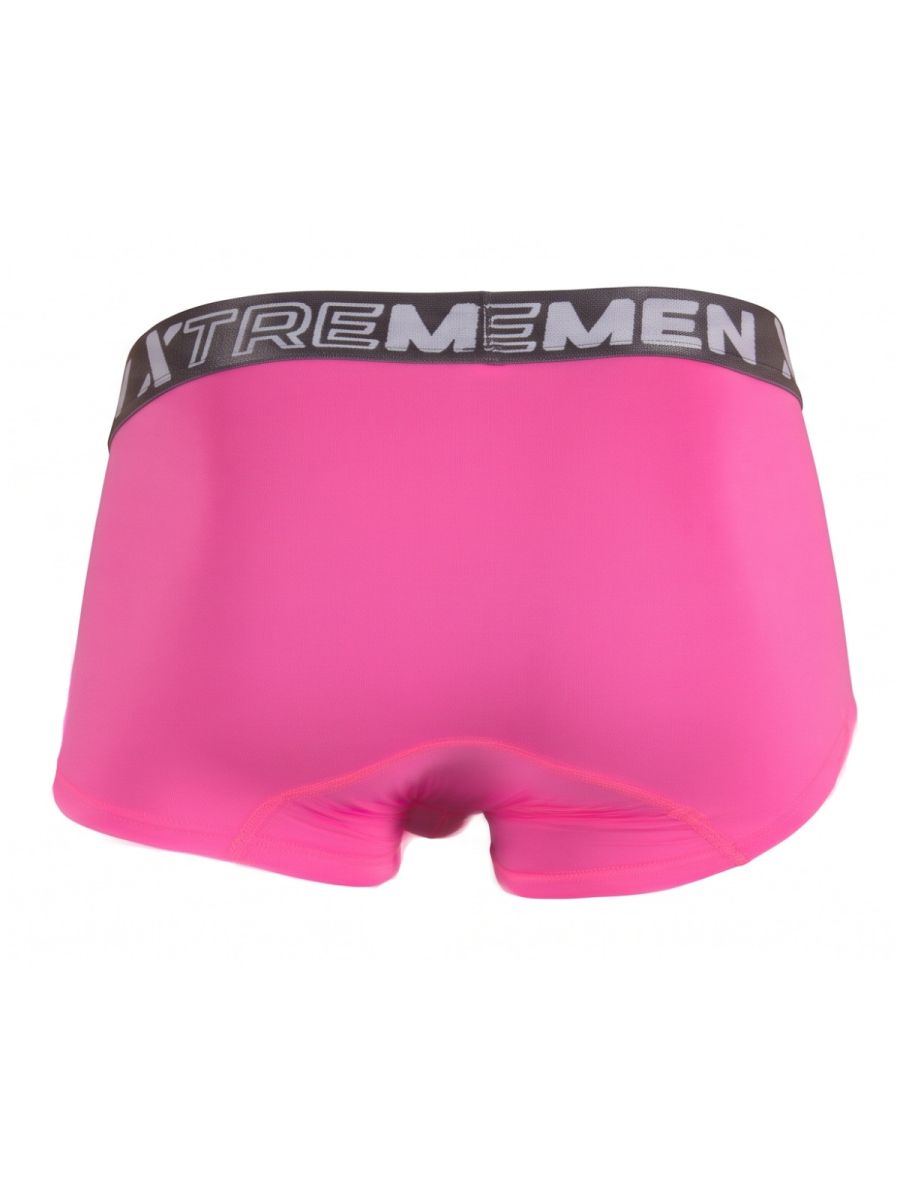 Xtremen Microfiber for Daily Support Men's Trunk Underwear in Fuchsia – men's trunks