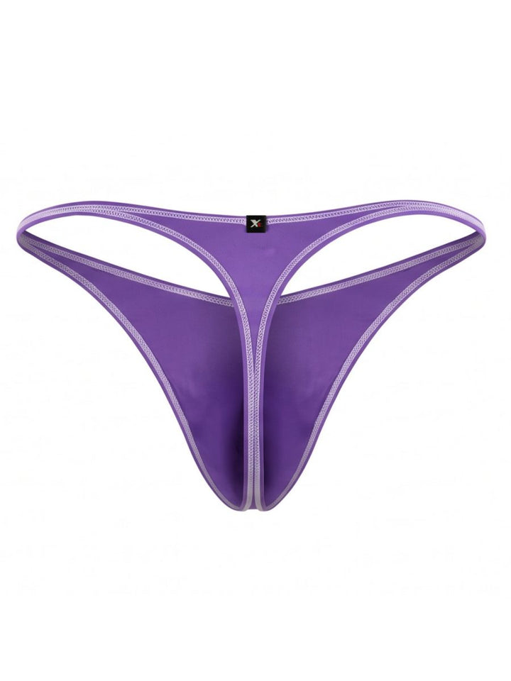 Xtremen Sleek Microfiber Men's Thong in Purple – men's thongs