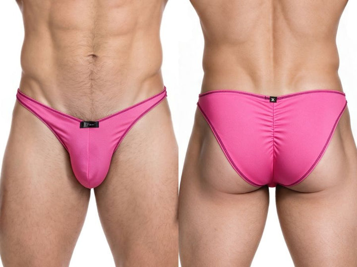 Xtremen Sleek Microfiber Bikini Men's Bikini Brief in Fuchsia – men's briefs