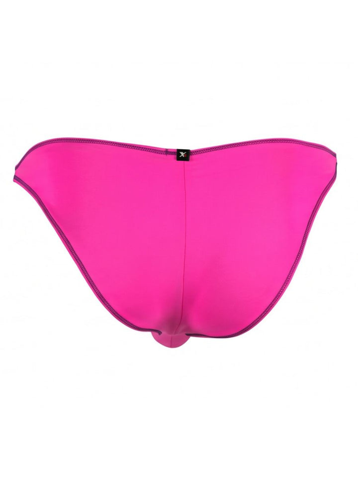 Xtremen Sleek Microfiber Bikini Men's Bikini Brief in Fuchsia – men's briefs