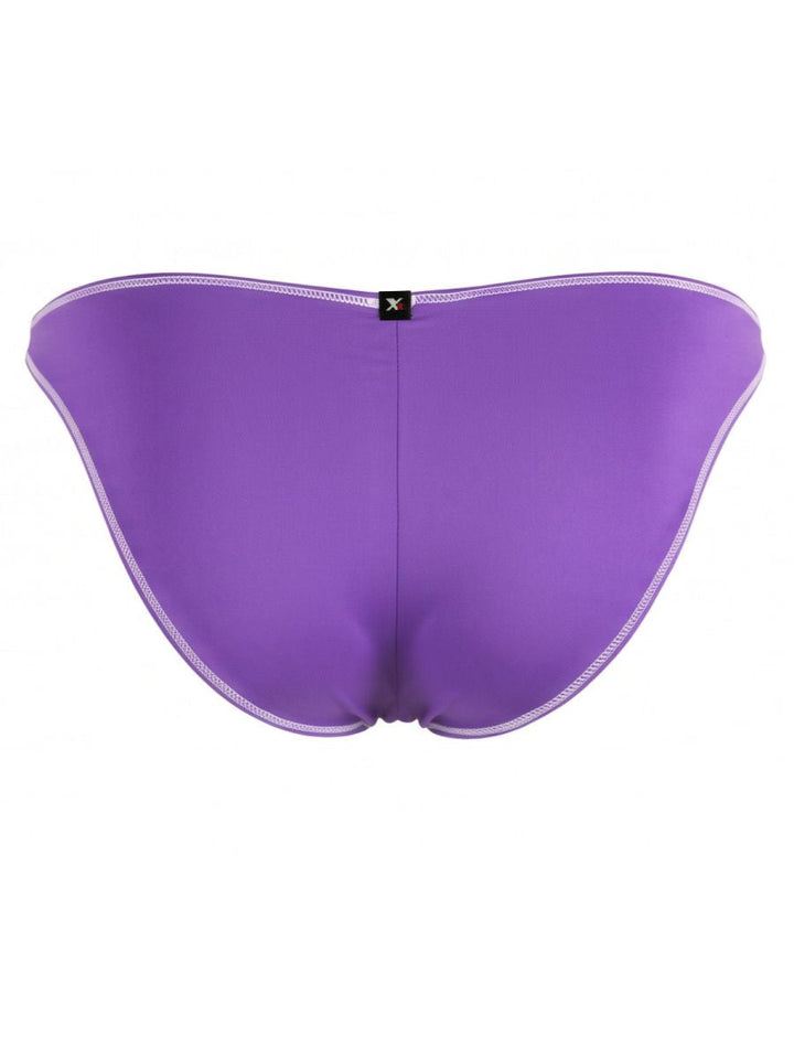 Xtremen Sleek Microfiber Bikini Men's Bikini Brief in Purple – men's briefs