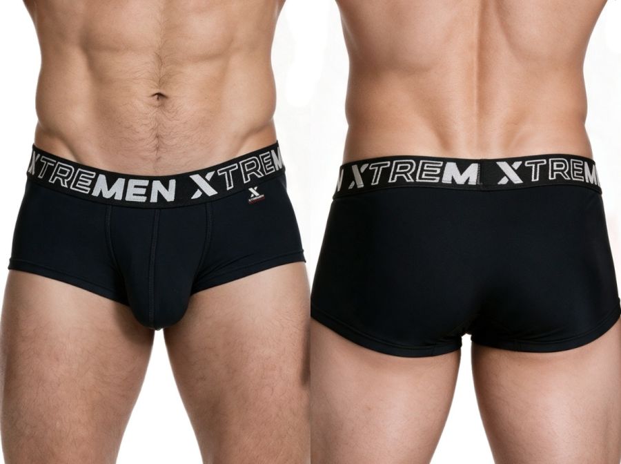 Xtremen Sleek Microfiber Men's Bikini Brief in Black – men's briefs