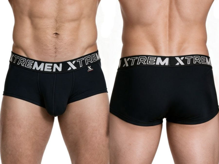 Xtremen Sleek Microfiber Men's Bikini Brief in Black – men's briefs