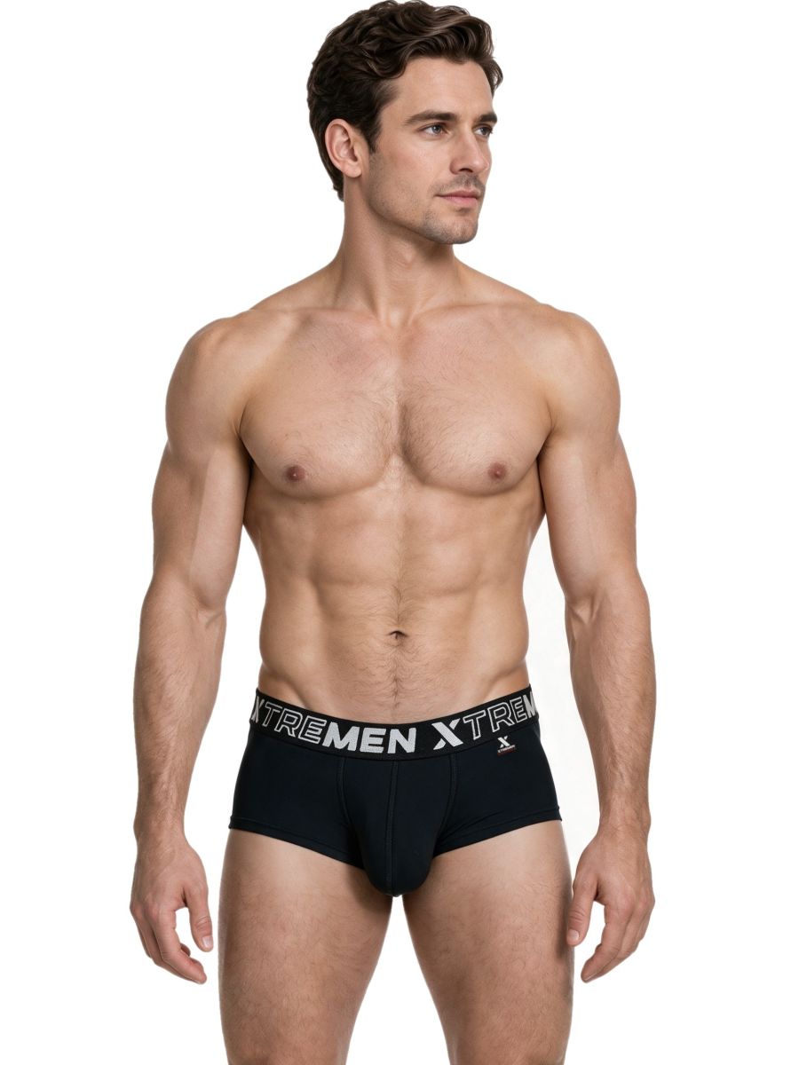 Xtremen Sleek Microfiber Men's Bikini Brief in Black – men's briefs