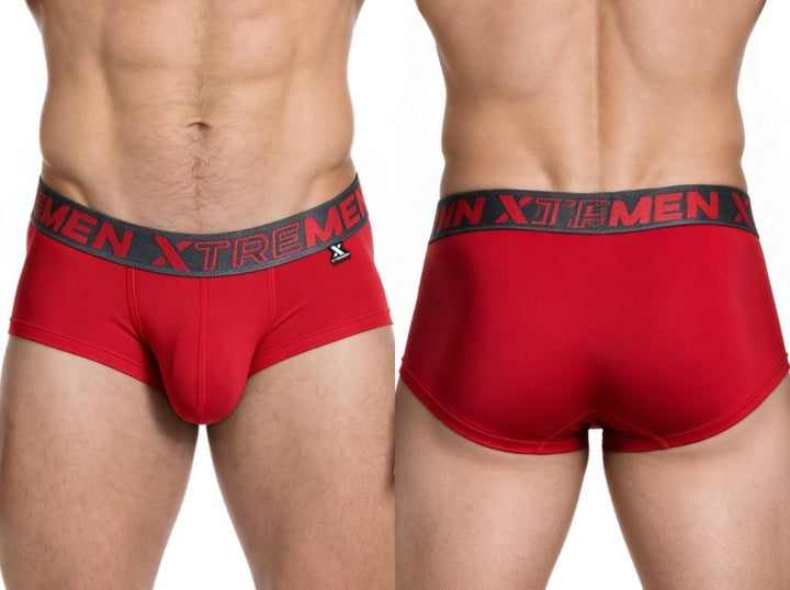 Xtremen Sleek Microfiber Men's Bikini Brief in Red – men's briefs