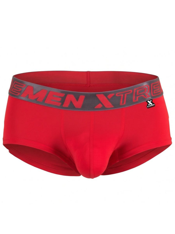 Xtremen Sleek Microfiber Men's Bikini Brief in Red – men's briefs