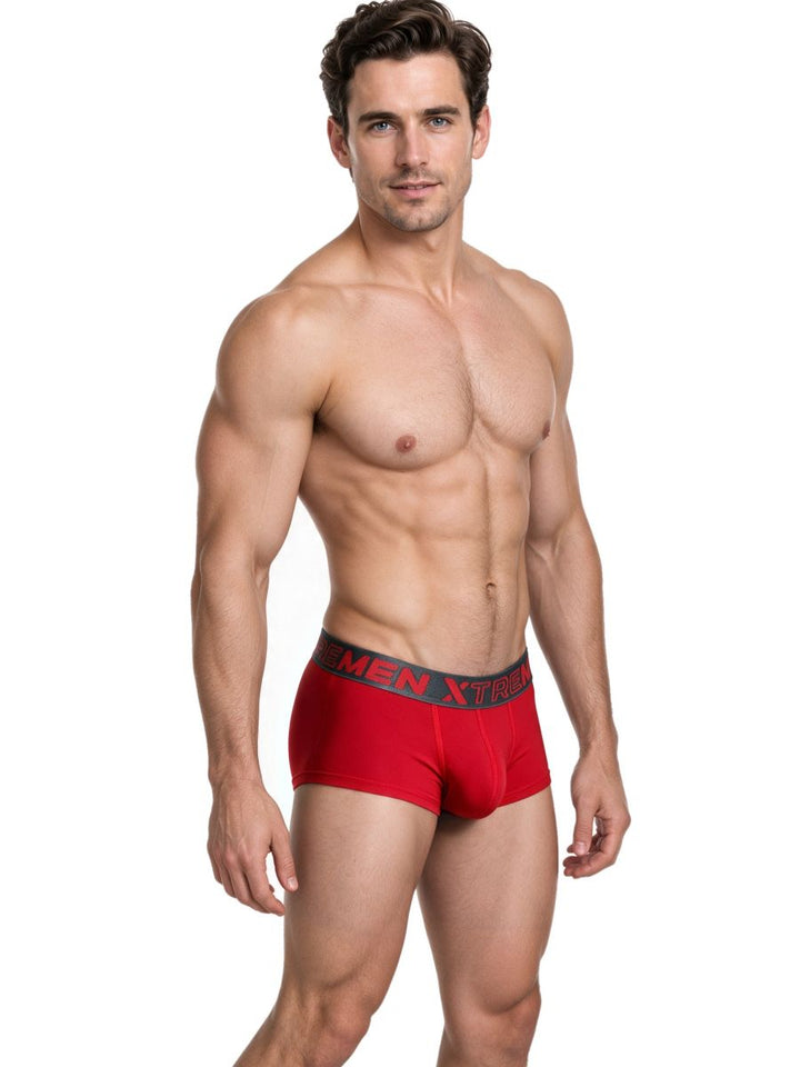 Xtremen Sleek Microfiber Men's Bikini Brief in Red – men's briefs