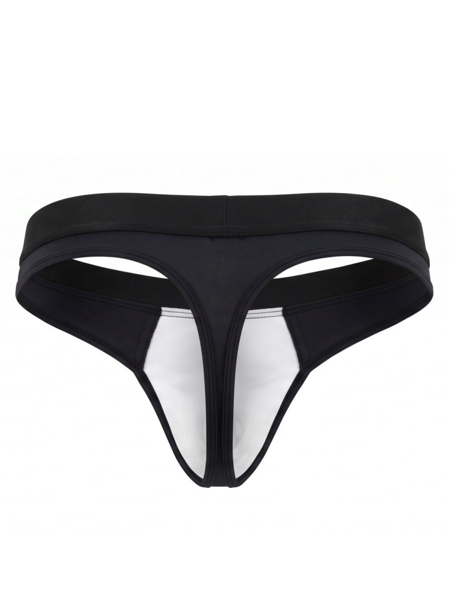 Xtremen Sleek Microfiber Men's Thong in Black – men's thongs