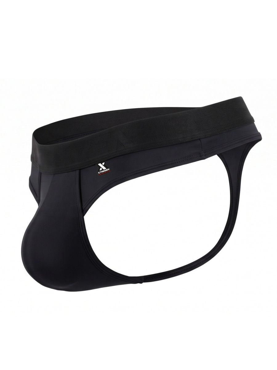 Xtremen Sleek Microfiber Men's Thong in Black – men's thongs