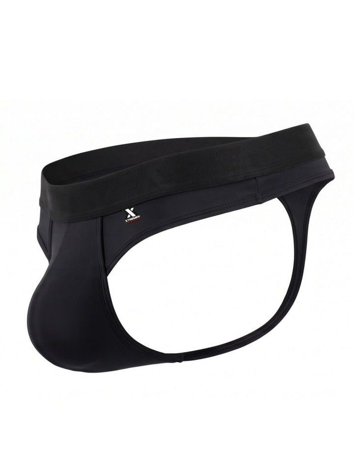 Xtremen Sleek Microfiber Men's Thong in Black – men's thongs