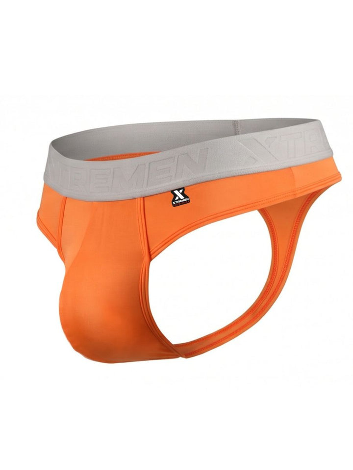 Xtremen Sleek Microfiber Men's Thong in Orange – men's thongs