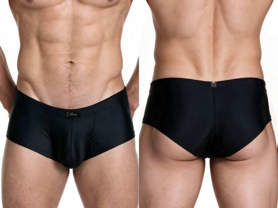 Xtremen Sleek Microfiber Men's Bikini Brief in Black – men's briefs