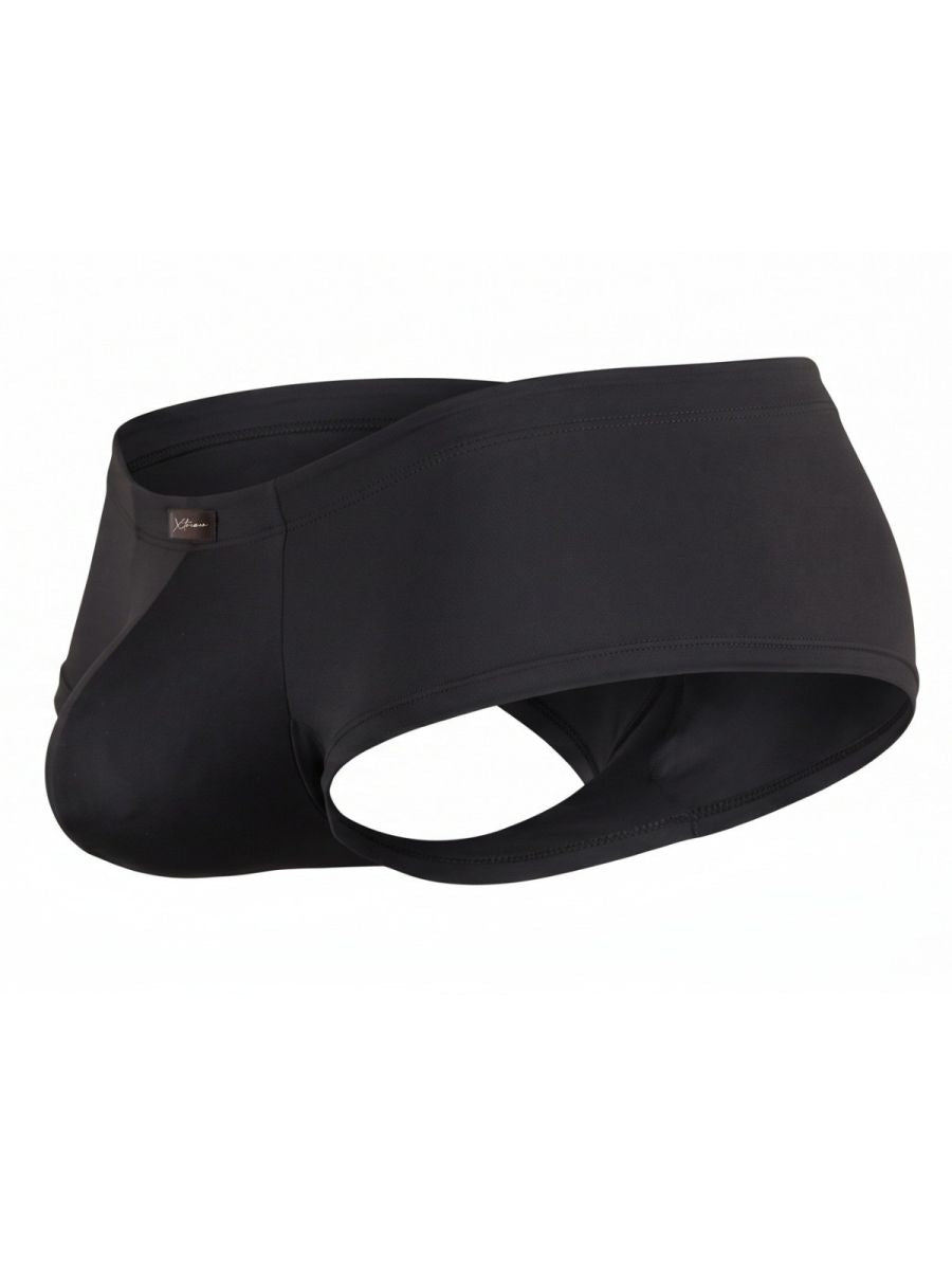 Xtremen Sleek Microfiber Men's Bikini Brief in Black – men's briefs
