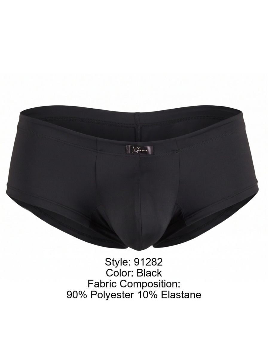 Xtremen Sleek Microfiber Men's Bikini Brief in Black – men's briefs