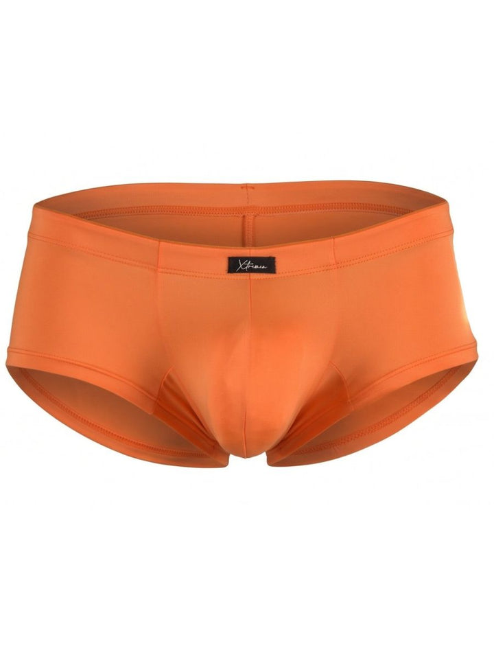 Xtremen Sleek Microfiber Men's Bikini Brief in Orange – men's briefs