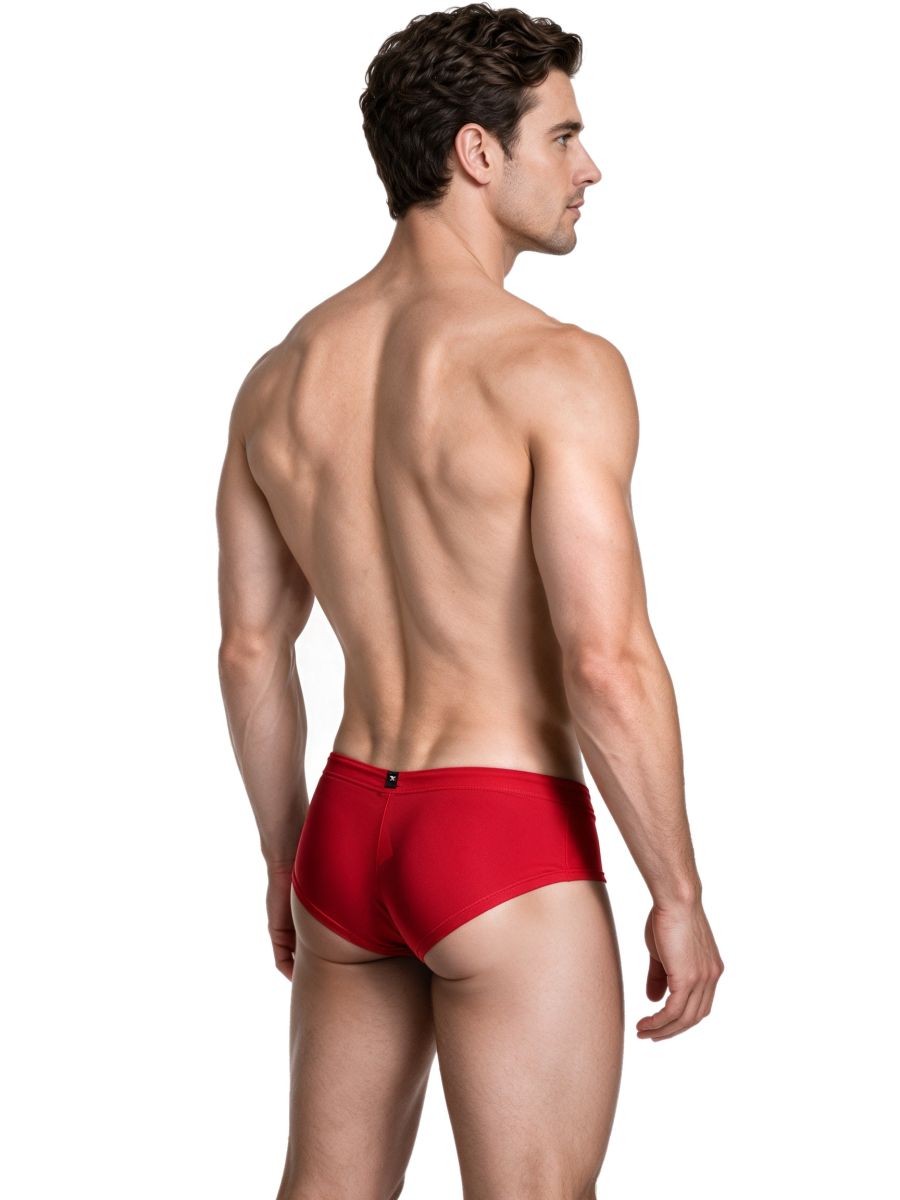 Xtremen Sleek Microfiber Men's Bikini Brief in Red – men's briefs