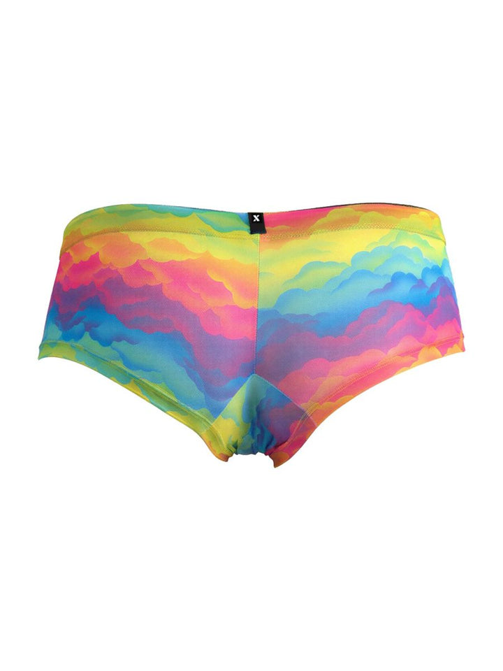 Xtremen Rainbow Microfiber Men's Bikini Brief in Cloud – men's briefs