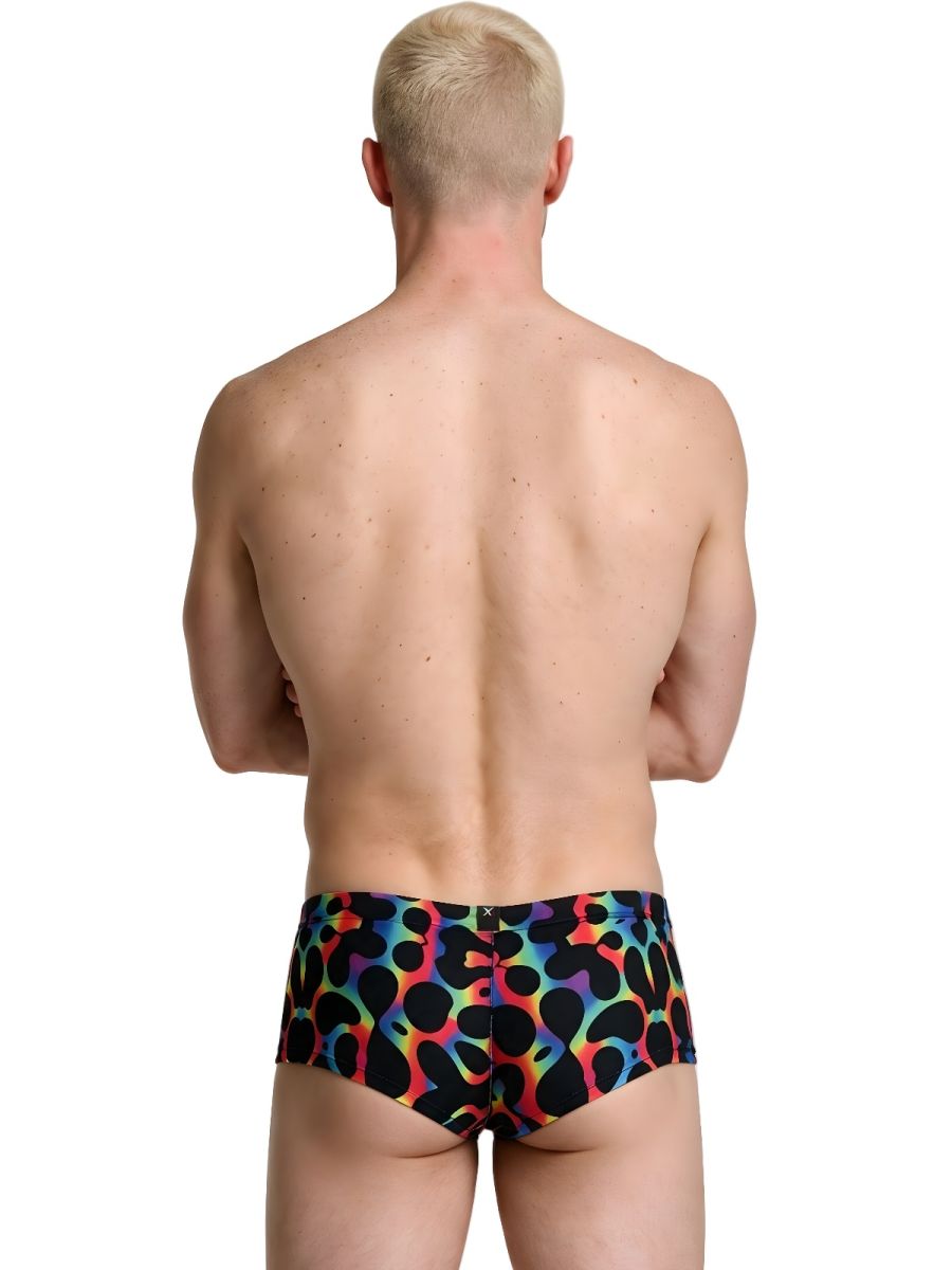 Xtremen Rainbow Microfiber Men's Bikini Brief in Mushroom – men's briefs