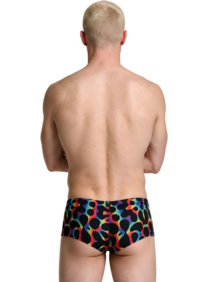 Xtremen Rainbow Microfiber Men's Bikini Brief in Mushroom – men's briefs