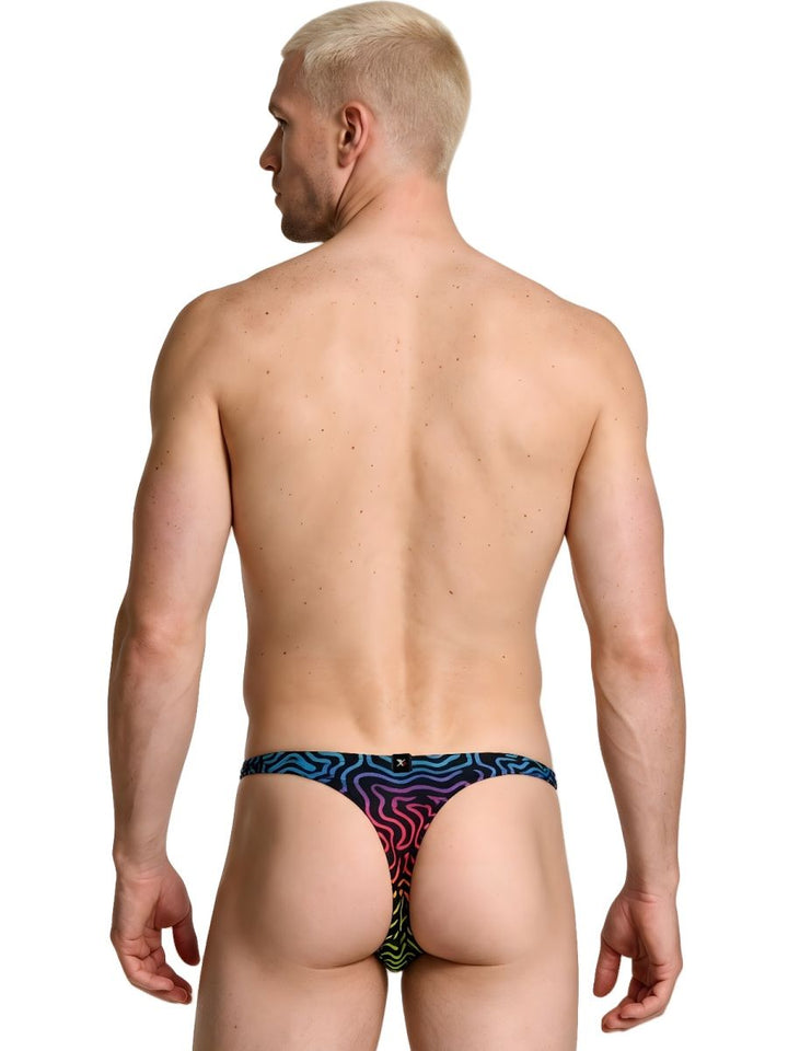 Xtremen Microfiber Men's Thong in Labyrinth – men's thongs