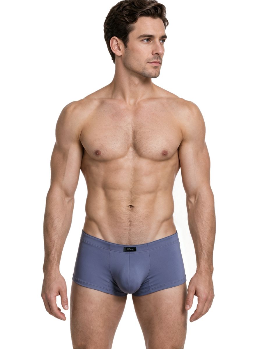 Xtremen Sleek Microfiber Men's Bikini Brief in Gray – men's briefs