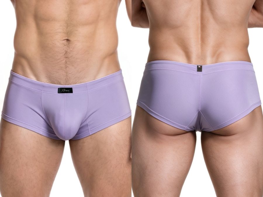 Xtremen Sleek Microfiber Men's Bikini Brief in Lilac – men's briefs