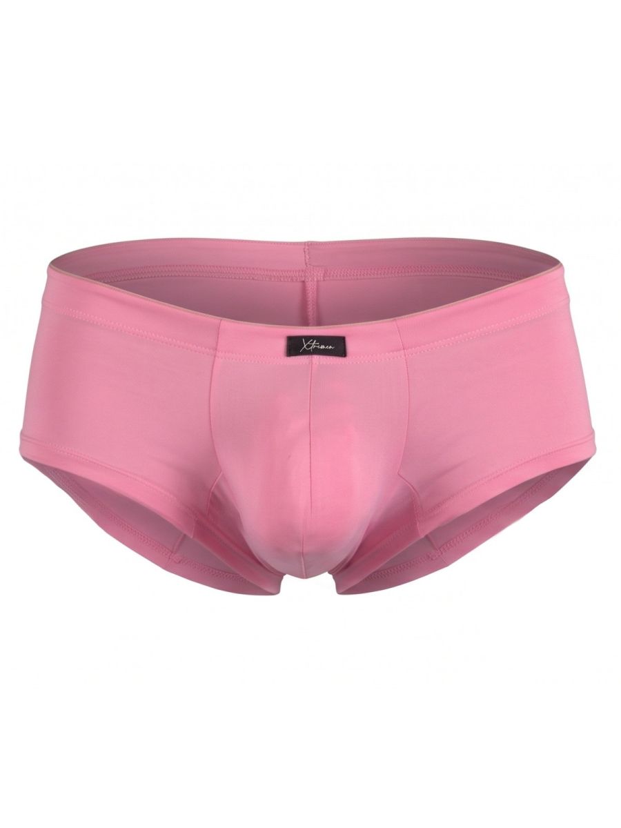 Xtremen Sleek Microfiber Men's Bikini Brief in Pink – men's briefs