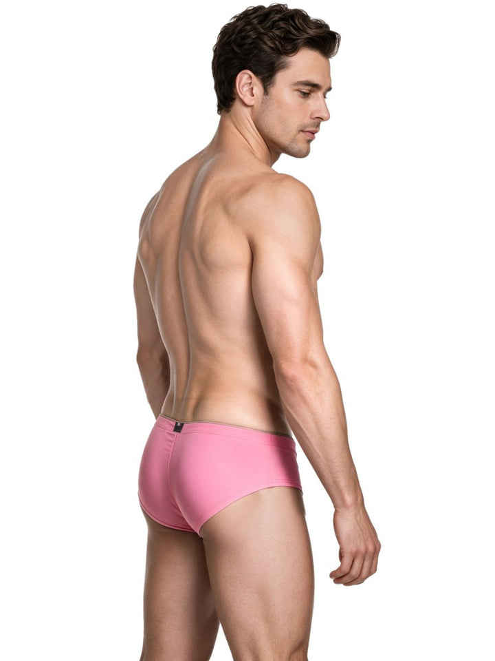 Xtremen Sleek Microfiber Men's Bikini Brief in Pink – men's briefs