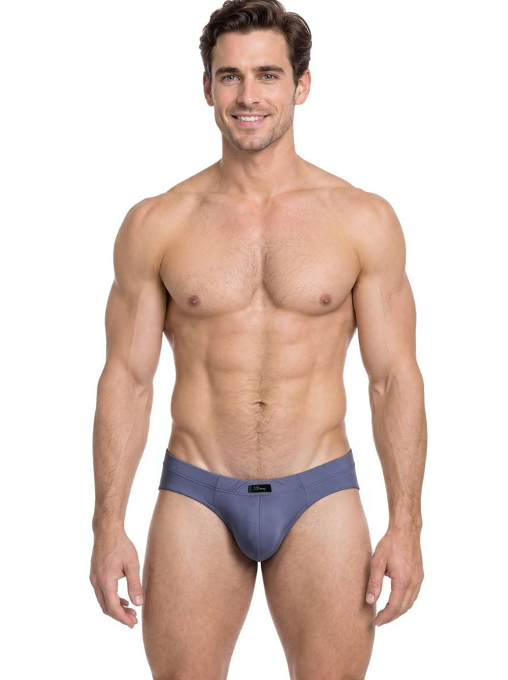 Xtremen Sleek Microfiber Men's Bikini Brief in Gray – men's briefs