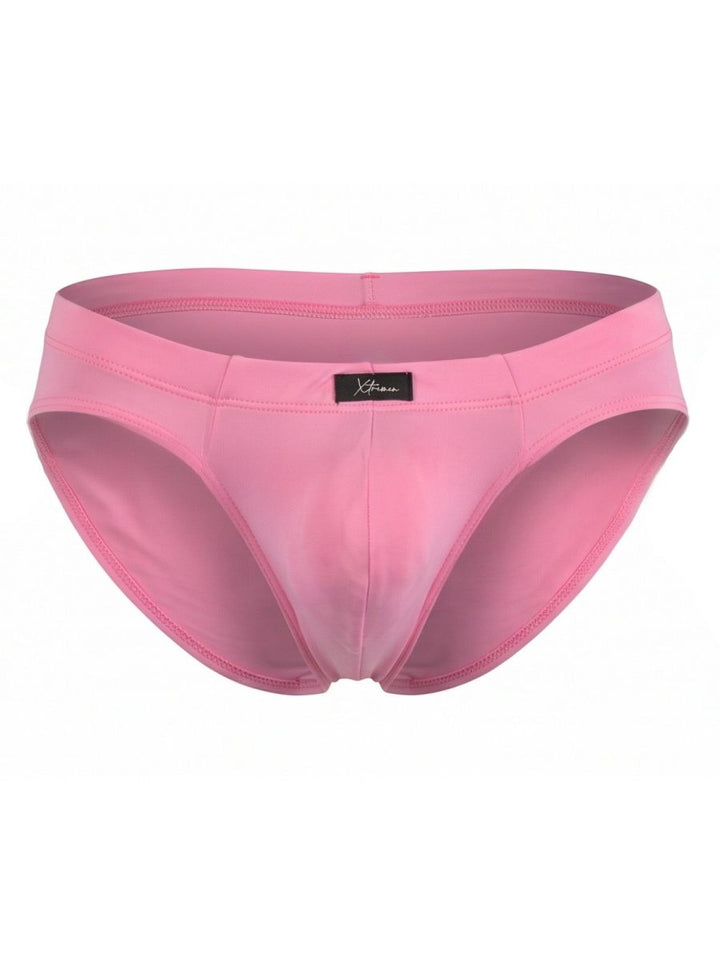 Xtremen Sleek Microfiber Men's Bikini Brief in Pink – men's briefs