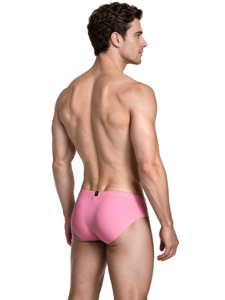 Xtremen Sleek Microfiber Men's Bikini Brief in Pink – men's briefs