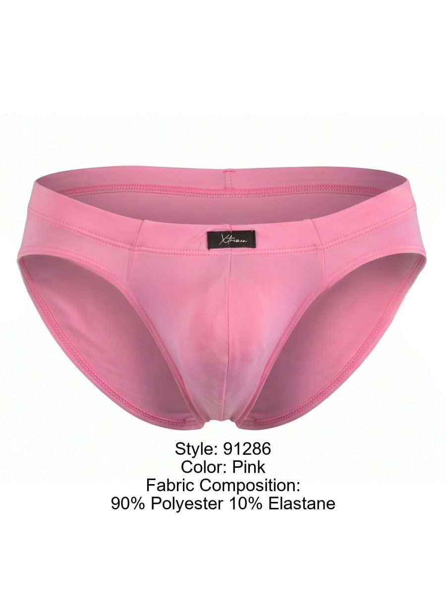 Xtremen Sleek Microfiber Men's Bikini Brief in Pink – men's briefs