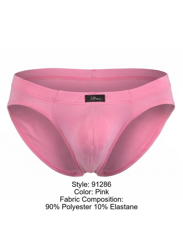 Xtremen Sleek Microfiber Men's Bikini Brief in Pink – men's briefs