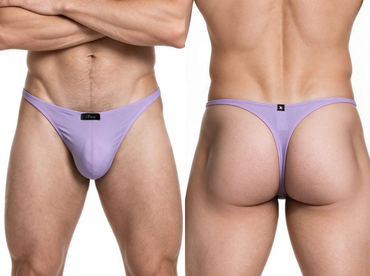 Xtremen Microfiber Sleek Minimalist Style Men's Thong in Lilac – men's thongs