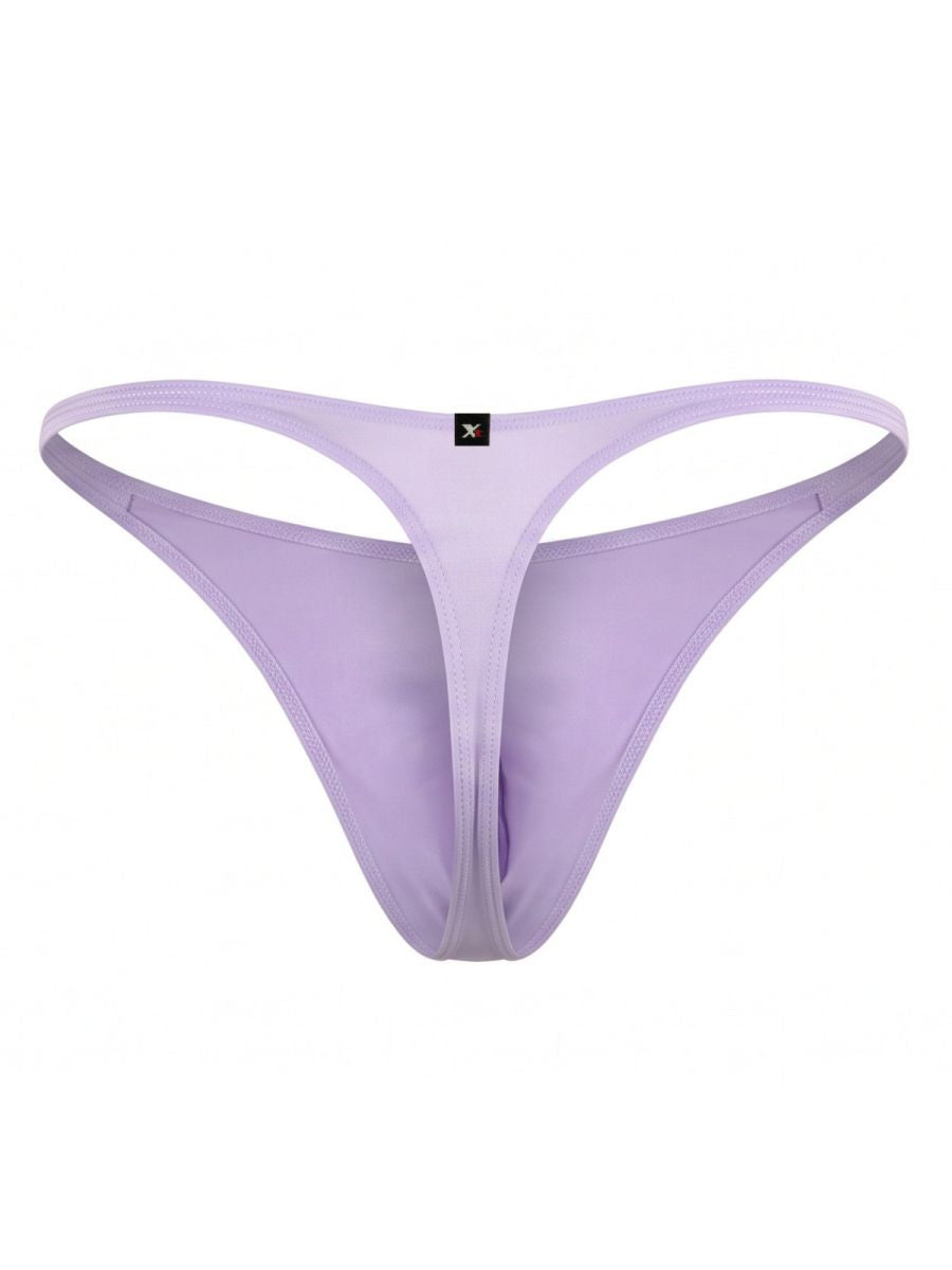Xtremen Microfiber Sleek Minimalist Style Men's Thong in Lilac – men's thongs