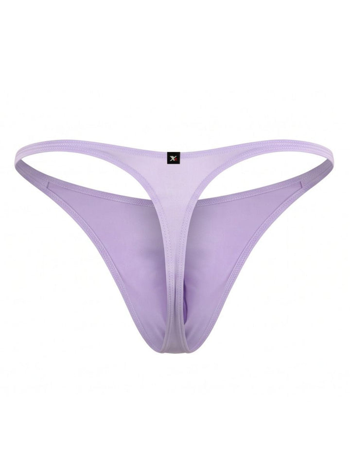 Xtremen Microfiber Sleek Minimalist Style Men's Thong in Lilac – men's thongs