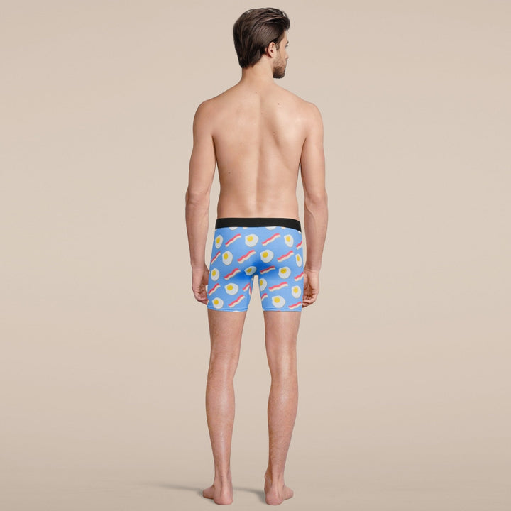 Manbuns Bacon and Eggs Boxer Brief Underwear