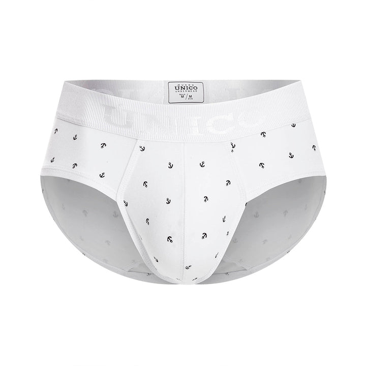 Mundo Unico Brief Copa Naviero Estampado - Men's Printed Cotton Brief