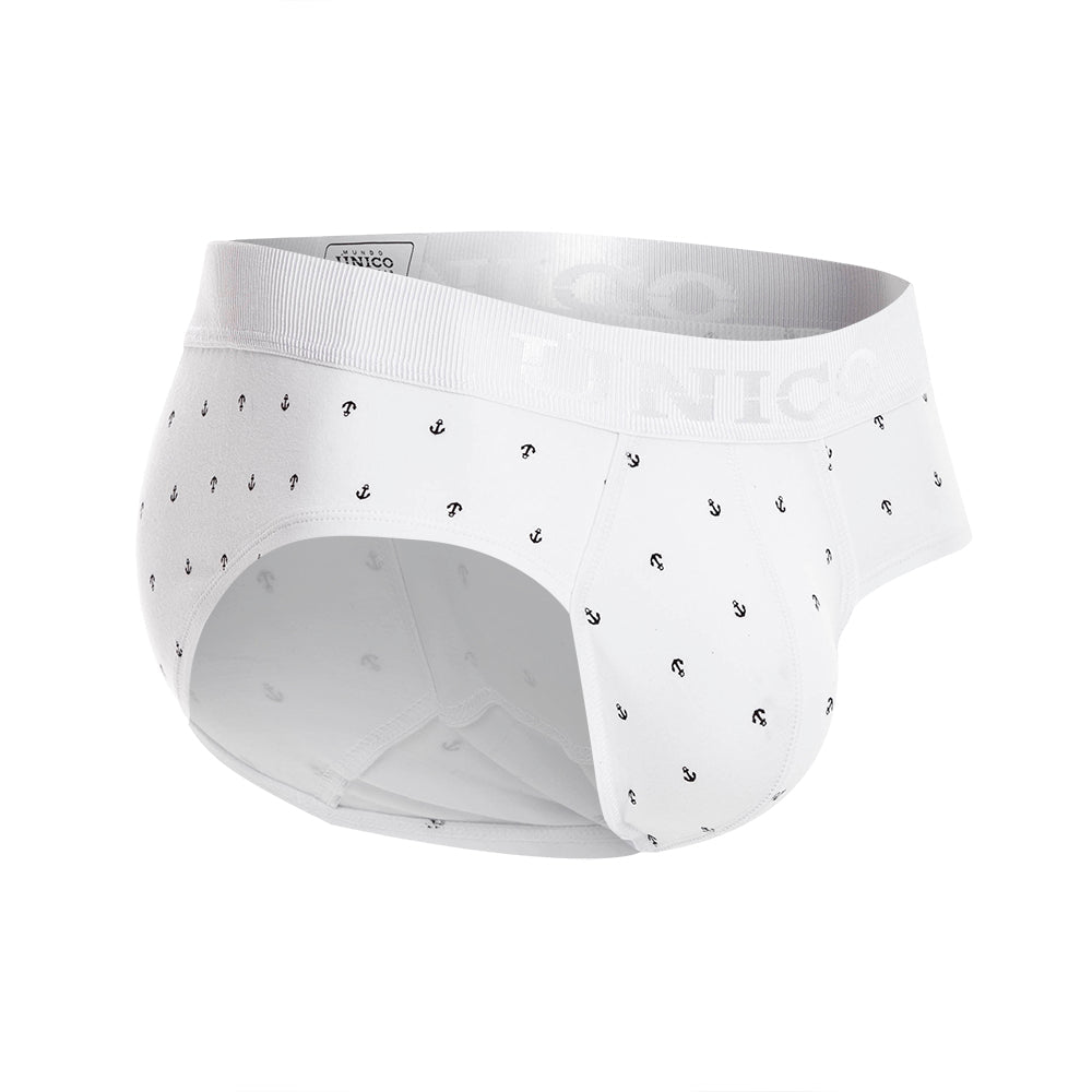 Mundo Unico Brief Copa Naviero Estampado - Men's Printed Cotton Brief