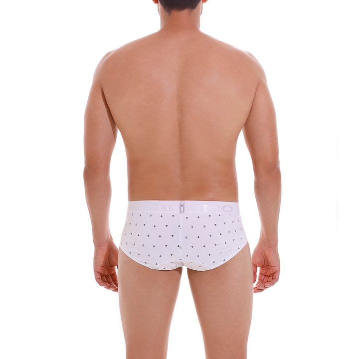 Mundo Unico Brief Copa Naviero Estampado - Men's Printed Cotton Brief