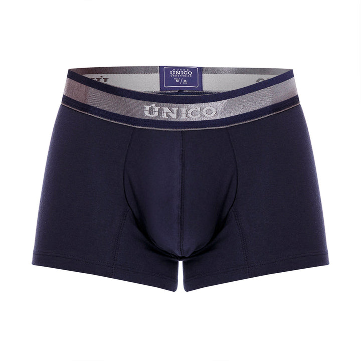 Mundo Unico Men's Cardenal M23 Blue Microfiber Short Boxer Briefs