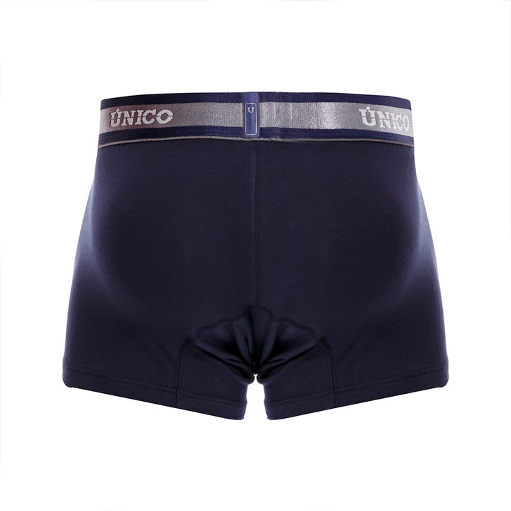 Mundo Unico Men's Cardenal M23 Blue Microfiber Short Boxer Briefs